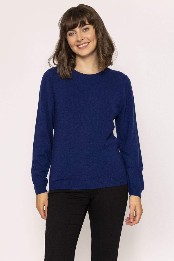 Carraig Donn 100% Cashmere Knit in Denim
