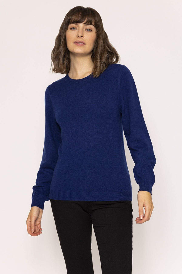 Carraig Donn 100% Cashmere Knit in Denim