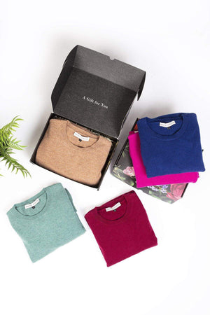 Carraig Donn 100% Cashmere Knit in Pink