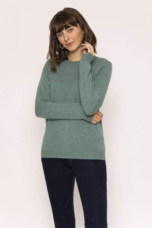Carraig Donn 100% Cashmere Knit in Sage