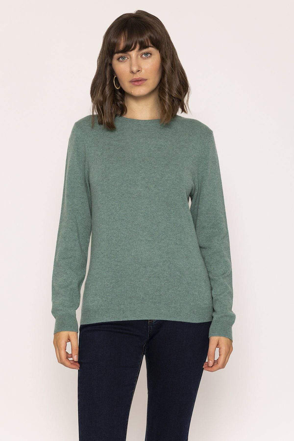 Carraig Donn 100% Cashmere Knit in Sage