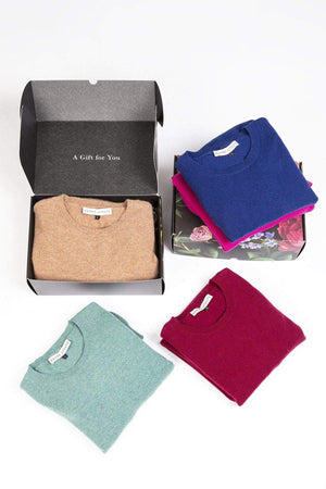 Carraig Donn 100% Cashmere Knit in Sage