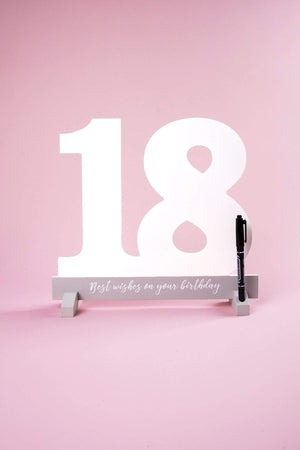 Carraig Donn 18th Birthday Signature Plaque