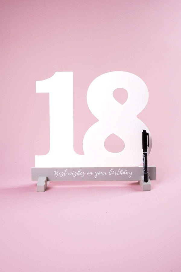 Carraig Donn 18th Birthday Signature Plaque