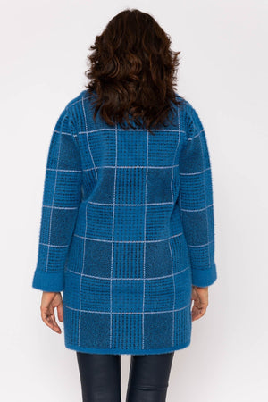 Carraig Donn 23Aw Check Buttoned Coatigan