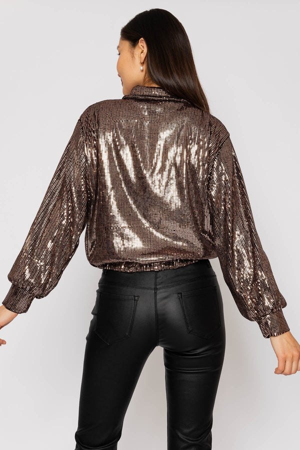 Carraig Donn 23Aw Sequin Bomber Jacket