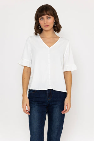 Carraig Donn 24Ss Button Blouse