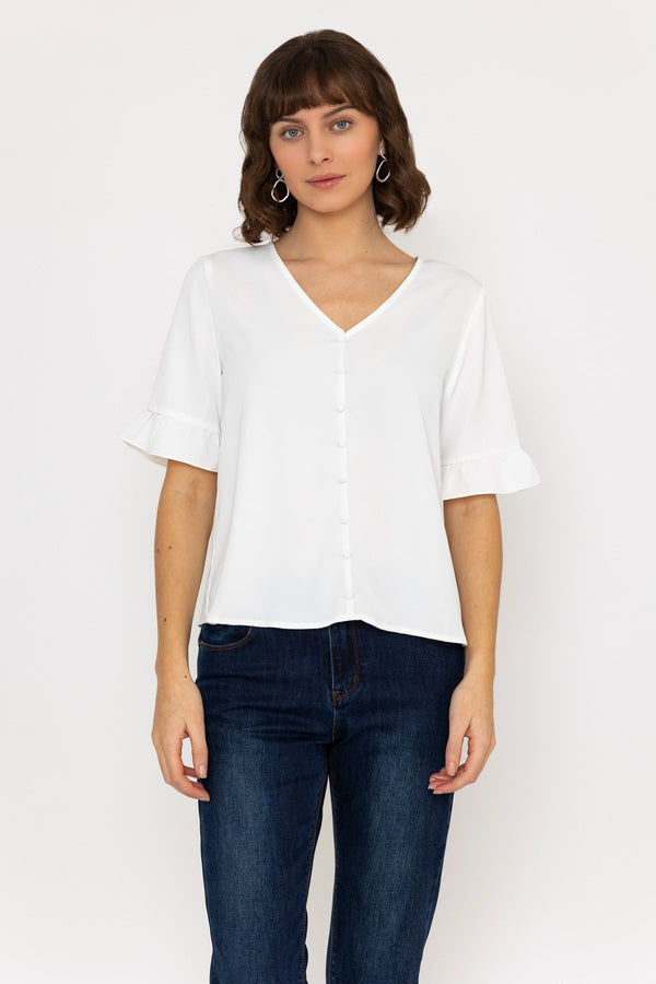 Carraig Donn 24Ss Button Blouse