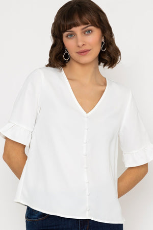 Carraig Donn 24Ss Button Blouse