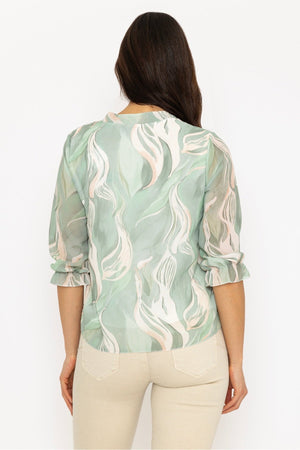 Carraig Donn 24Ss Collarless Blouse