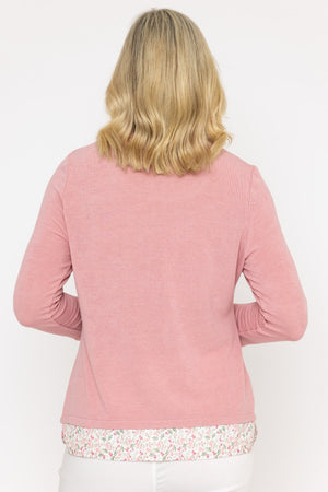 Carraig Donn 24Ss Cut & Sew Shirt Collar & Hem Top