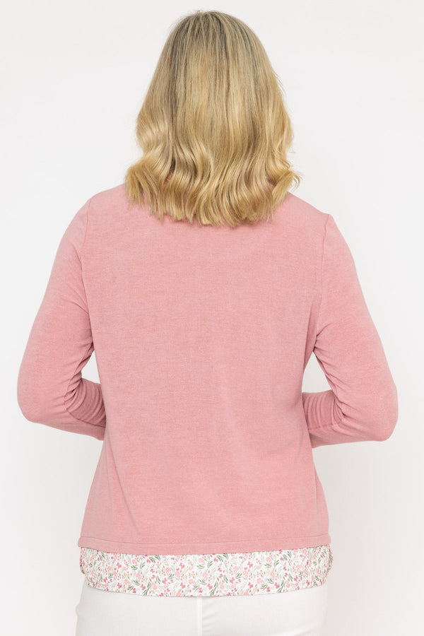 Carraig Donn 24Ss Cut & Sew Shirt Collar & Hem Top