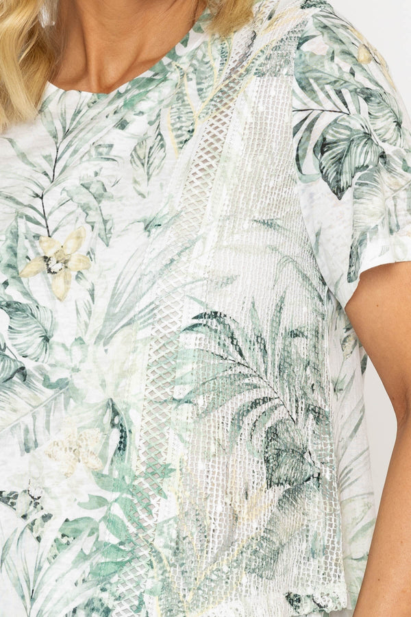 Carraig Donn 24Ss Double Layer Burnout & Mesh Top