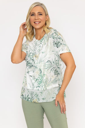 Carraig Donn 24Ss Double Layer Burnout & Mesh Top