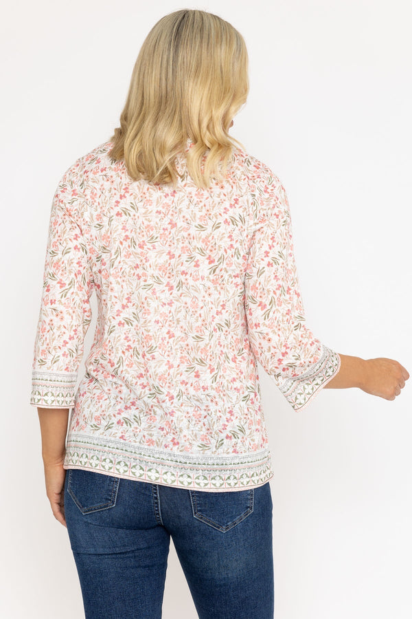 Carraig Donn 24Ss Printed Plaquet Top