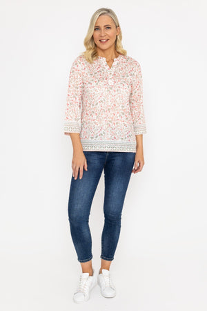 Carraig Donn 24Ss Printed Plaquet Top