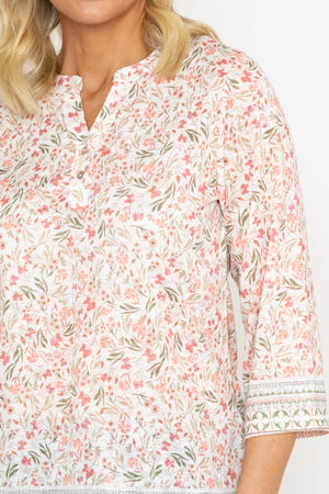 Carraig Donn 24Ss Printed Plaquet Top