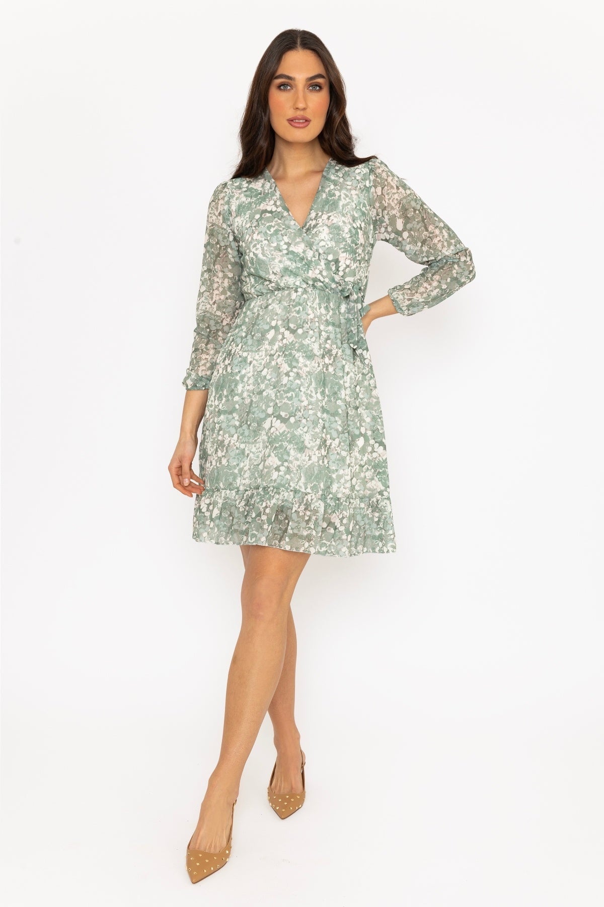 Rosie Dress in Khaki