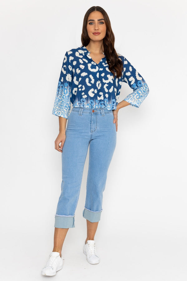Carraig Donn 24Ss Seamless Turn Up Jeans