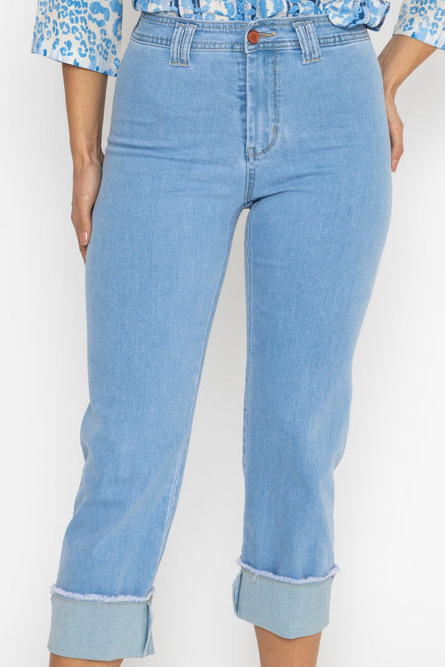 Carraig Donn 24Ss Seamless Turn Up Jeans