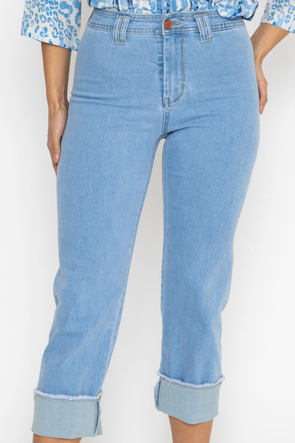 Carraig Donn 24Ss Seamless Turn Up Jeans