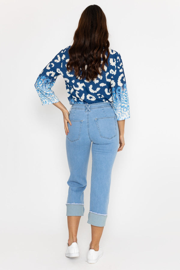 Carraig Donn 24Ss Seamless Turn Up Jeans