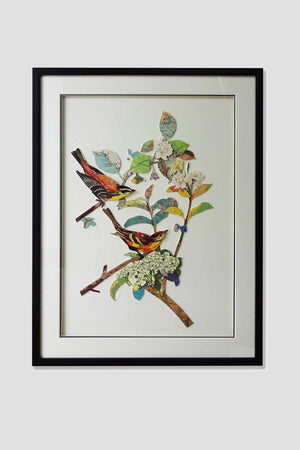 Carraig Donn 3D Bird Couple Wall Art