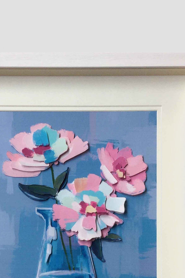 Carraig Donn 3D Chrysanthem Large Posy Wall Art