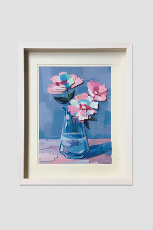 Carraig Donn 3D Chrysanthem Large Posy Wall Art