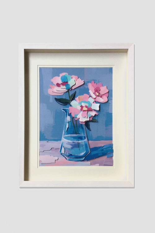 3D Chrysanthem Large Posy Wall Art