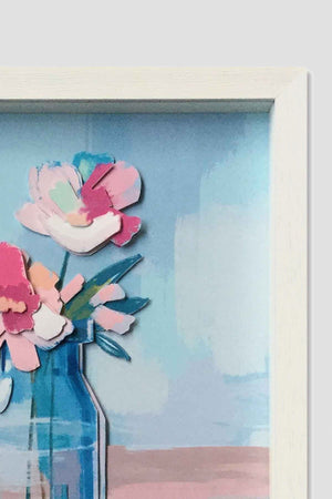 Carraig Donn 3D Chrysanthem Posy Wall Art