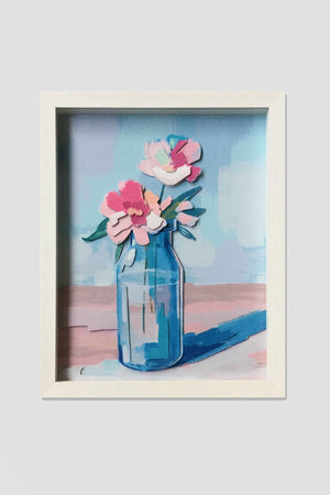 Carraig Donn 3D Chrysanthem Posy Wall Art