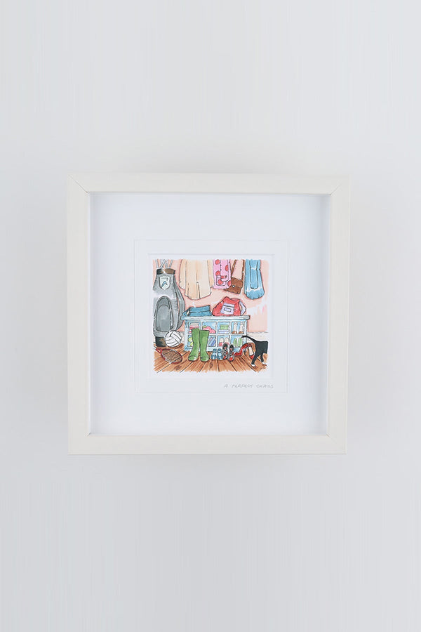 Carraig Donn A Perfect Chaos Small Framed Art Print