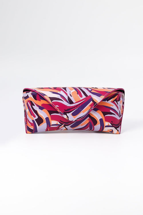 Abstract Colour Sunglass Case
