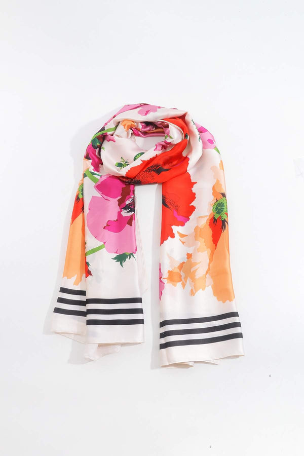 Carraig Donn Abstract Floral Scarf