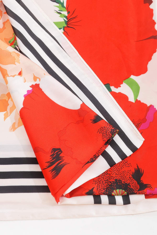 Carraig Donn Abstract Floral Scarf