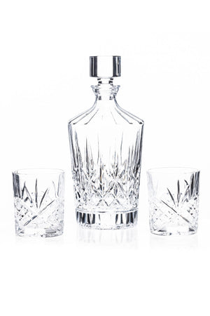 Carraig Donn Adare 3Pce Whiskey Decanter Set