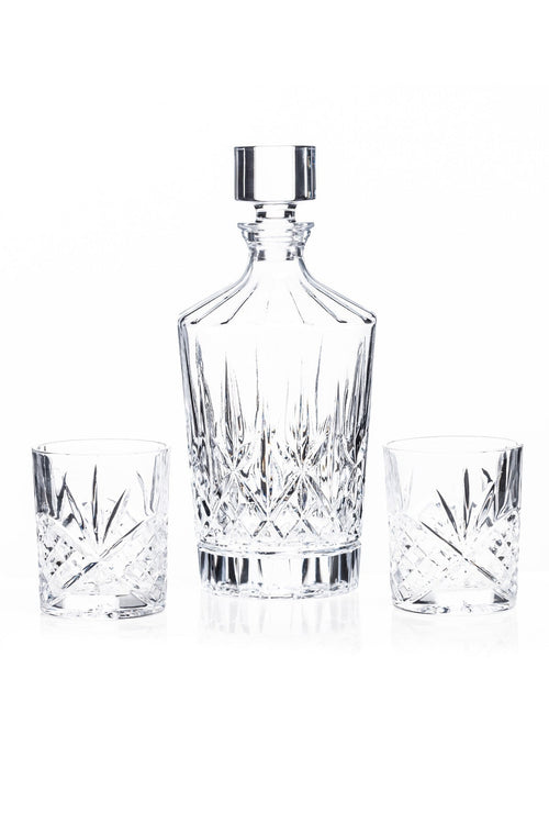 Adare 3Pce Whiskey Decanter Set
