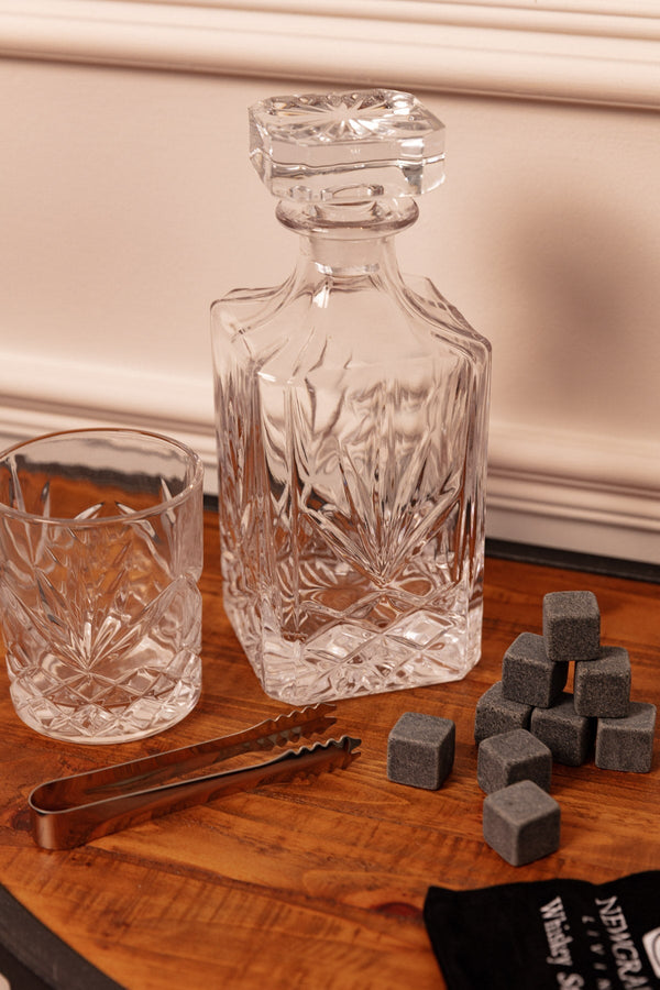 Carraig Donn Adare 3Pce Whiskey Decanter Set
