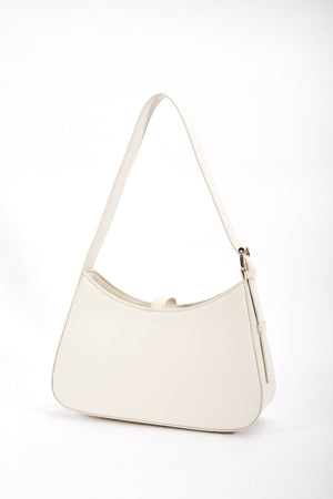 Carraig Donn Adjustable Strap Shoulder Bag in Cream