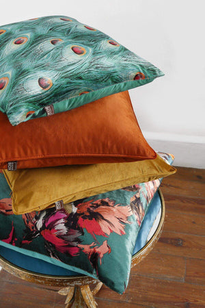 Carraig Donn Adriana 58x58cm Cushion in Teal