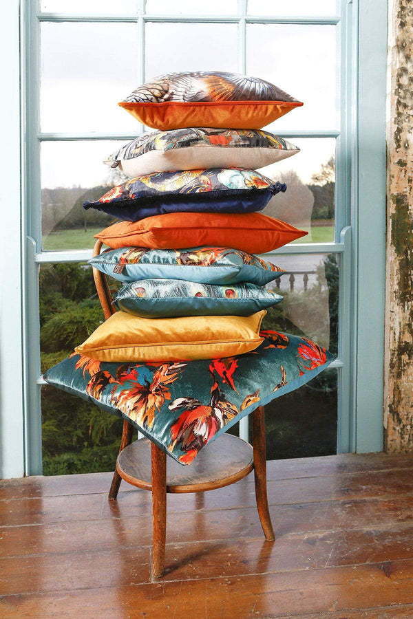 Carraig Donn Adriana 58x58cm Cushion in Teal