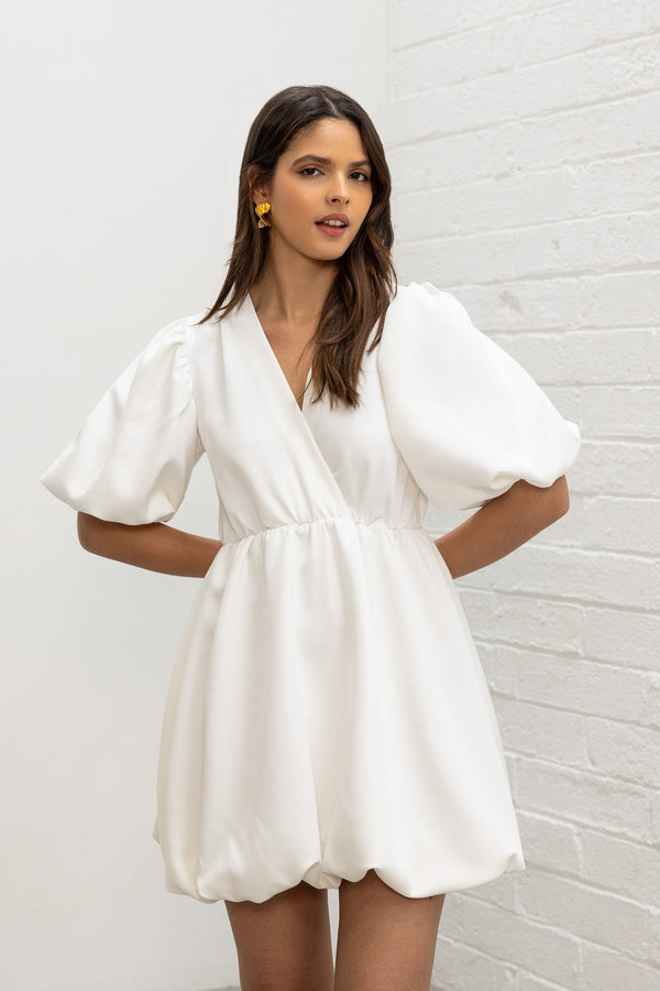 Carraig Donn Aimee Short White Dress
