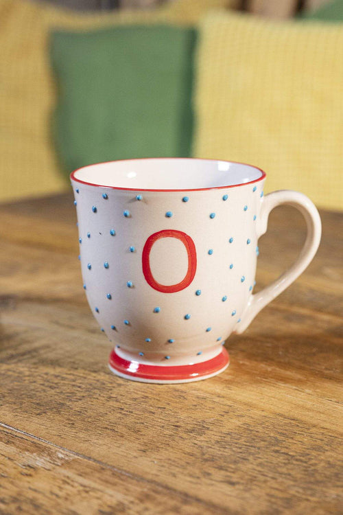 Alphabet Mug Dot O