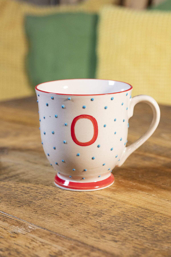 Carraig Donn Alphabet Mug Dot O