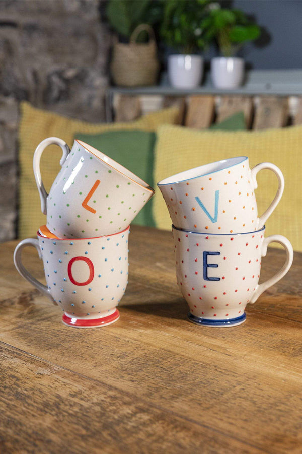 Carraig Donn Alphabet Mug Dot O
