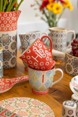 Carraig Donn Alphabet Mug Dot P