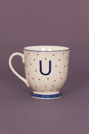 Carraig Donn Alphabet Mug Dot U