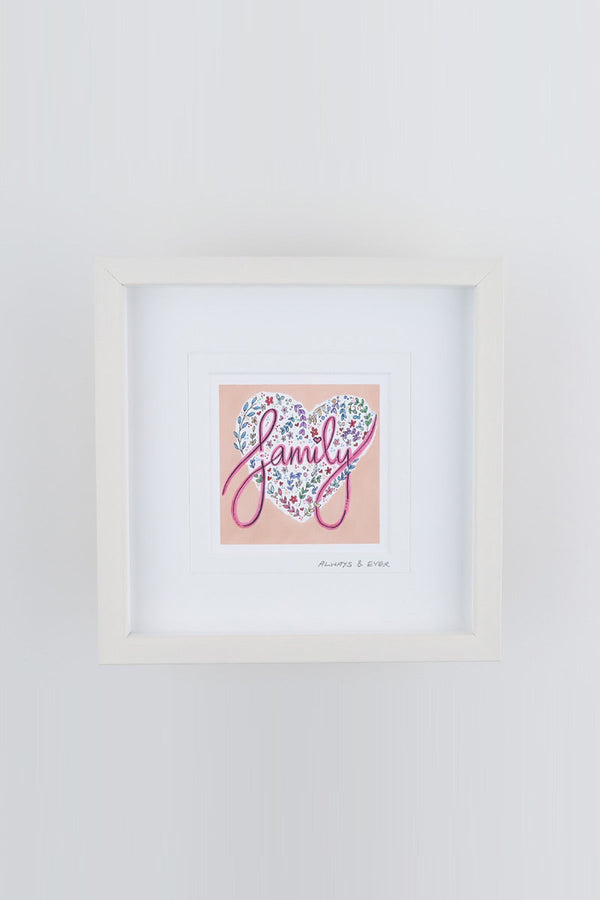 Carraig Donn Always & Ever Small Framed Art Print