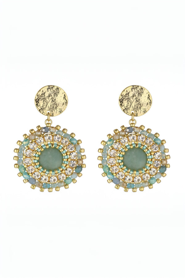 Carraig Donn Amazon Gemstone Statement Earrings